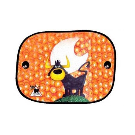 Parasol lateral rectangular Animals on board