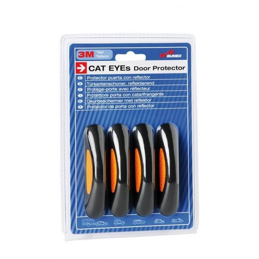 Protectores de puerta de coche con reflector