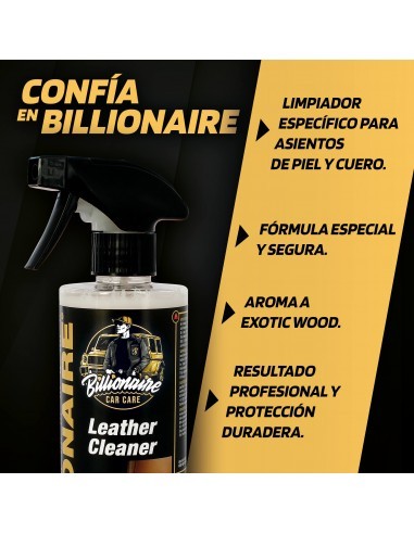 Leather Cleaner - Limpiador Cuero Tapicería Coche