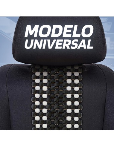 Respaldo con Bolas De Madera Baobab...