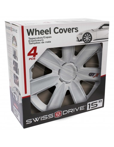 Sakura GTXCARBON14 Tapacubos Juego de...