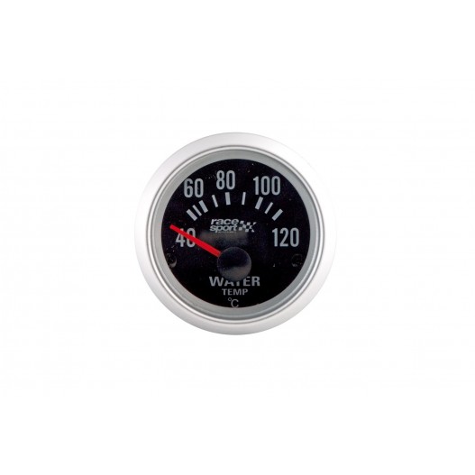 Termómetro. Negro Temperatura Agua "Race Sport" Diam.52 Mm.12V. Termómetro. Negro Temperatura Agua "Race Sport" Diam.52 Mm.12V.