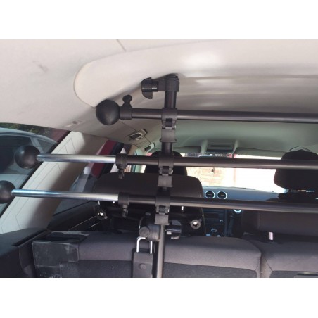 Separador metálico de perros / carga para coche Separador metálico de perros / carga para coche