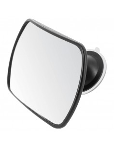 Espejo retrovisor bebé con adaptador reposacabezas y ventosa. 2
