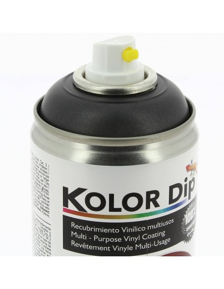 Vinilo líquido en spray negro mate kolor dip