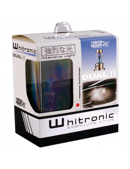Bombilla Xenon Type "Whitetronic"  6000K.12V 55W  2Piezas H1 H4 H7