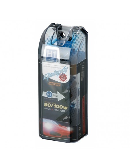 Estuche Bombilla "Galaxy"  12V. 55W. 3 Unidades H1 H4 H7