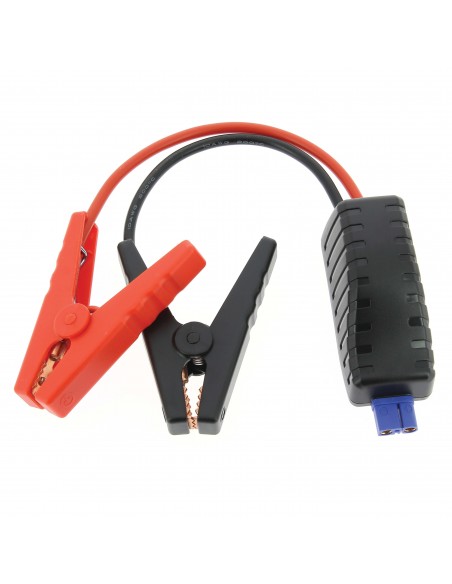 Arrancador portátil jump start y power bank con linterna LED para coche, moto, etc