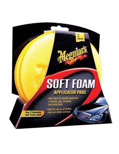 Esponja aplicadora Pack x2 SOFT FOAM PAD Meguiars