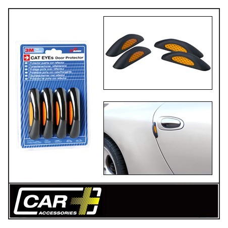 Protectores de puerta de coche con reflector