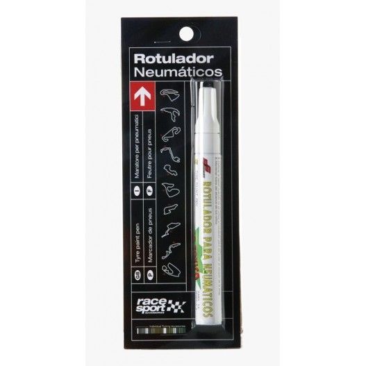 Rotulador Blanco Para Neumáticos
