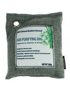 Purificador de aire MOSO, eliminador de olor natural de carbón de bambú