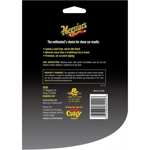 Meguiar's MG02020 Pack de 3 Toallas...