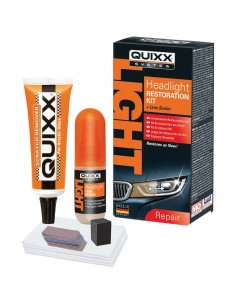 QUIXX30 Kit Restaurador de Faros  y Sellante para la Lente
