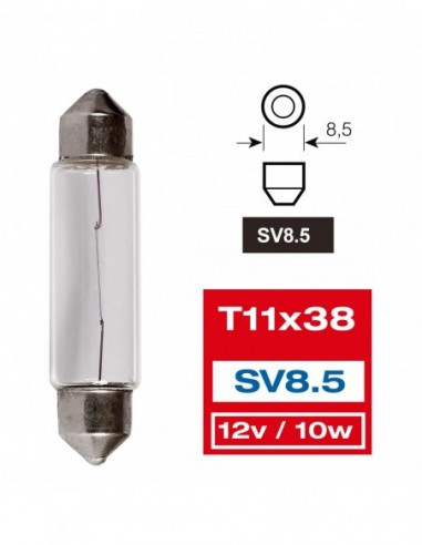 Lampara Recambio Plafonier para Coche...