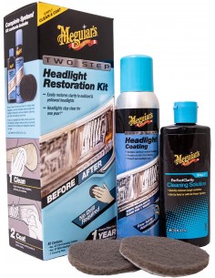 Meguiar's restaurador de faros en 2 pasos